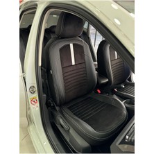 Akıncı Volkswagen Polo 2021-2023 Arka Sırt 2 Parça-Oto Koltuk Kılıfı