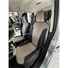 Akıncı Ford Courier 2014-2022 Arka Oturma Tümsekli Model Uyumlu - Oto Koltuk Kılıfı