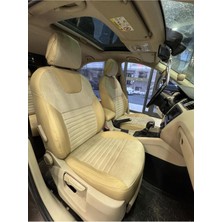 Akıncı Skoda Octavia 2014-2019 Arka Sırt 2+1 Kolcaklı Model - Oto Koltuk Kılıfı