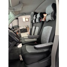 Akıncı Volkswagen Transporter T6T7 5+1 2015-2024 Arası Uyumlu Model-Oto Koltuk Kılıfı
