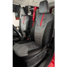 Akıncı Ford Tourneo Courier Arka Oturma 2+1 Arka Tümsekli Model-Oto Koltuk Kılıfı