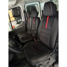 Akıncı Ford Transit Çift Kabin 6+1 2015-2025 Arası Uyumlu Model-Oto Koltuk Kılıfı