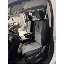 Akıncı Oto Koltuk Kılıfı - Opel Combo 2019-2025 Arka Sırt Arka Oturma 2+1 Uyumlu Model