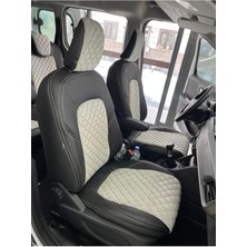 Akıncı Ford Tourneo 2024-2025 Uyumlu Arka Sırt Arka Oturma 2+1 Uyumlu Model-Oto Koltuk Kılıfı