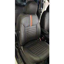Akıncı Fiat Fiorino Arka Sırt Arka Oturma Tek Parça Uyumlu Model-Oto Koltuk Kılıfı