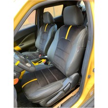 Akıncı Nissan Juke 2010-2018 Arası Arka Sırt 2 Parça - Oto Koltuk Kılıfı
