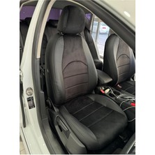 Akıncı Seat Leon 2013-2020 Arka Sırt 2 Parça Uyumlu-Oto Koltuk Kılıfı