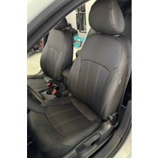 Akıncı Volkswagen Jetta Trend Paket 2011-2018 Arası Delikli Deri Oto Koltuk Kılıfı