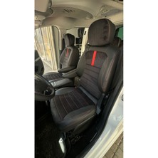 Akıncı Citroen Berlingo 2011 2017 Arka Koltuk 3 Tane Tek Tek Uyumlu Oto Koltuk Kılıfı