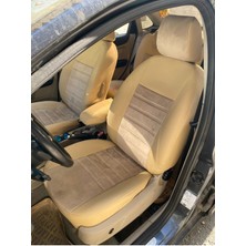 Akıncı Ford Focus 2009-2012-ARKALAR 2+1 Kolcaklı-Taytüyü Deri Karışımı