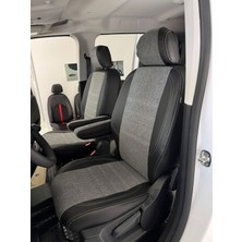 Akıncı Rıfter-Berlingo-Proace City- Arka Sırt Arka Oturma 3 Parça Uyumlu-Oto Koltuk Kılıfı