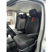 Akıncı Volkswagen Transporter 5+1 2015-2024 Arası Uyumlu Model-Oto Koltuk Kılıfı