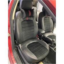 Akıncı Fiat Punto Uyumlu Arka Sırt Oturma 2+1-Taytüyü Deri Karışımı Özel Dikim