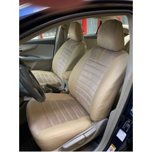 Akıncı Toyota COROLLA-2007-2013 Arka Kolcaklı-Taytüyü Deri Karışımı