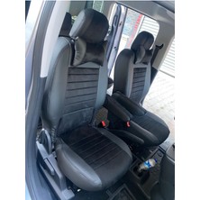 Akıncı Rıfter-Berlingo-Combo-Proace City- 2019-2025 Arası Arkalar-1+1+1 Taytüyü Deri Karışımı