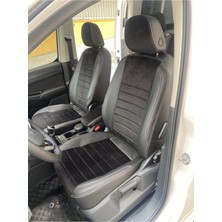 Akıncı Volkswagen Caddy 2021-2023 Uyumlu-Özel Dikim Taytüyü Deri Karışımı