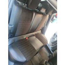 Akıncı Peugeot 2008 2020 2022 Arası Arka Sırt 2+1 Arka Sırt Kolcaksız Model Siyah Taytüyü Siyah Deri