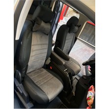 Akıncı Cıtroen Berlingo 2019-2025. Arkalar 1+1+1. Taytüyü Deri Karışımı Özel Dikim