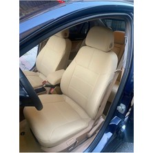Akıncı Opel Vectra 2003 2008 Arası Uyumlu Arka Sırt 2+1 Arka Sırt Kolcaklı Model Komple Krem Deri Krem Ip