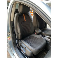 Akıncı Volkswogen Passat B7-2011-2014 Arka Sırt Kolcaklı Özel Dikim Taytüyü Deri Karışımı