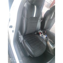 Akıncı Nissan Juke 2010 2018 Arası Uyumlu Arka Sırt 2 1 Siyah Taytüyü Siyah Deri Karışımı