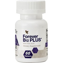 Forever Living Products B12 Plus Folik Asit ve B12 İçeren Takviye Edici Gıda 60 Tablet