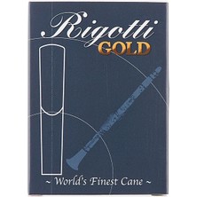 Rigotti RGCCS15 Gold Bb Klarnet Kamışı No: 1.5 (Başlangıç/eğitim) - Tekli Paket | Fransız Kesim Başlangıç Kamışı ve Net Ton Yapısı