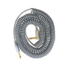 Vox Vcc-90-Sl Vintage Coiled Cable | Gümüş 9 Metre Spiral Gitar Kablosu