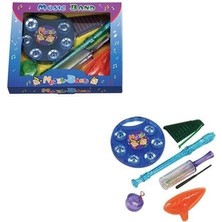 Maxtone Pk-03 Ritim Seti - 7 Parça (Eğitici Perküsyon) | Ritmik Koordinasyon Gelişimi Için Genişletilmiş Enstrüman Içeriği ve Okul Gruplarına Uygun Dayanıklı Yapı