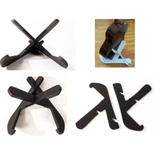 Karin Strings Pgs-01 Portatif Plastik Gitar Standı | Hafif ve Sağlam Kompakt Katlanabilir Yapı A-Frame Tasarım Güvenli Destek