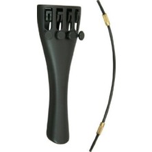 Wittner 915141 1/4 Hafif Alaşımlı Keman Kuyruğu | Paslanmaya Dayanıklı Siyah Kaplama