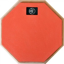 Cox Pp-Org8 Çalışma Pedi - 8" Turuncu (Eğitim - Pratik Pedi) | Turuncu Finish, Dayanıklı Kauçuk Yüzey, Ev Çalışmaları Için Minimum Gürültü Seviyesi | Ölçüler: 8 Inç Çap (Kompakt Boy)