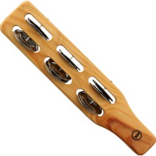 Cox G16-1 Jingle Stick (Aksesuar - Perküsyon) | Tef Zilli Çubuk, Abs Gövde, Perküsyon Setleri Için Alternatif Ritim Aleti | Ölçüler: 25 cm Uzunluk