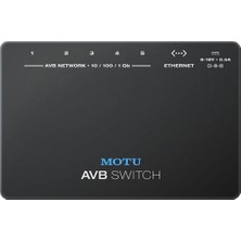 Motu 04 0027 Avb Switch | 5 Portlu Gigabit Ethernet Anahtarı Motu Avb Ağı Için