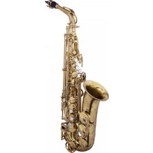 Jupiter JAS1100NBQ Alto Saksafon (Nickel/black) | Siyah Gövde Nikel Tuşlar