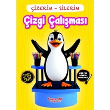Renklime Çizerim Silerim - Çizgi Çalışması