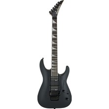 Jackson 2910248568 Js Dinky Arch Top JS32 Dka Elektro Gitar (Satin Black) | Mat Siyah Cila Köpekbalığı Dişi Işaretçiler ve Floyd Rose Tremolo
