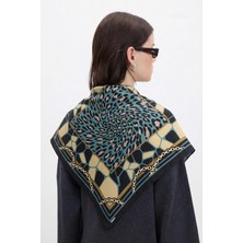 Hawwa Leopar Çemberi Desenli Bandana Fular