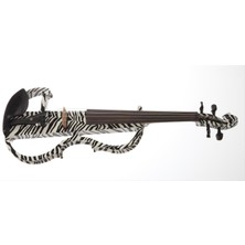 Kinglos Kng DSG-1302 4/4 Elektro Keman Seti (Orta/profesyonel Seviye) | Modern Iskelet Tasarımı, Gelişmiş Elektronik Devre, Berrak Sinyal Iletimi, Arşe ve Kutu Dahil Tam Set