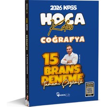 Hoca Kafası Yayınları 2026 Kpss Coğrafya tamamı Çözümlü 15 Branş Deneme