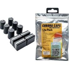 Dj Techtools 04 0025 Chroma Caps Lite Pack (Siyah) | Klasik ve Şık Görünüm Orijinal Hissiyat