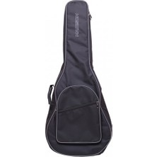 Madison Mcgb2-Gry Klasik Gitar Kılıfı - Gri (Aksesuar - Standart Seri) | Koruyucu Iç Dolgu, Aksesuar Cebi, Ayarlanabilir Omuz Askıları, Gri Renk | Uyum: 4/4 Standart Klasik Gitar