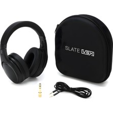 Slate Digital 01 0008 Vsx Platinum Edition (Üst Segment - Modelleme Kulaklık Sistemi) | Tüm Yazılım Paketleri Dahil, Berilyum Sürücüler, Profesyonel Stüdyo/hoparlör Simülasyonu | Ölçüler: 40 mm Sürücü