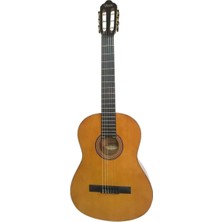 Valencia VC264 4/4 Klasik Gitar - Naturel Parlak (Orta Seviye) | Sitka Ladin Kapak, Nato Gövde, Parlak Cila ve Uzun Ömürlü Kullanım Için Güçlendirilmiş Iç Yapı