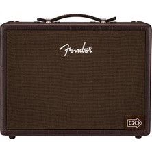 Fender 2314406000 Acoustic Junior Go Akustik Gitar Amfisi | Şarjlı Batarya ile Her Yerde Performans Looper ve Efektler