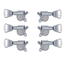 Valencia EMH7004CRR3L3 Elektro Gitar Burgusu (3+3 Krom) | Les Paul Tipi - Yağlı Sistem - Vidalı