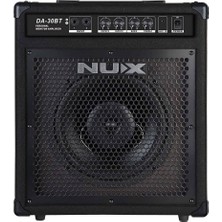 Nux DA-30BT Dijital Davul Amfisi (Profesyonel - Bluetooth Monitör) | 30 Watt Güç, 10 Inç Hoparlör, Frfr Karakteri, Bluetooth Üzerinden Müzik Çalma | Ölçüler: 340 x 280 x 300 mm