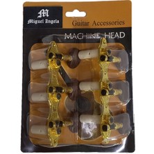 Miguel Angela MAMH7026GD Klasik Gitar Burgusu (Profesyonel) | Hassas Akort Için Lüks Burgu