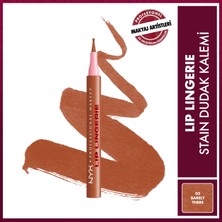 NYX Professional Makeup Lip Lingerie Stain Dudak Kalemi - 03 Barely There