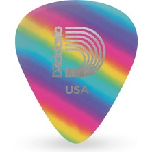 Planet Waves 1crb7-10 Selüloit Pena Rainbow Extra Heavy (10'lu Paket) | Gökkuşağı Desen - Çok Sert - Net Ton